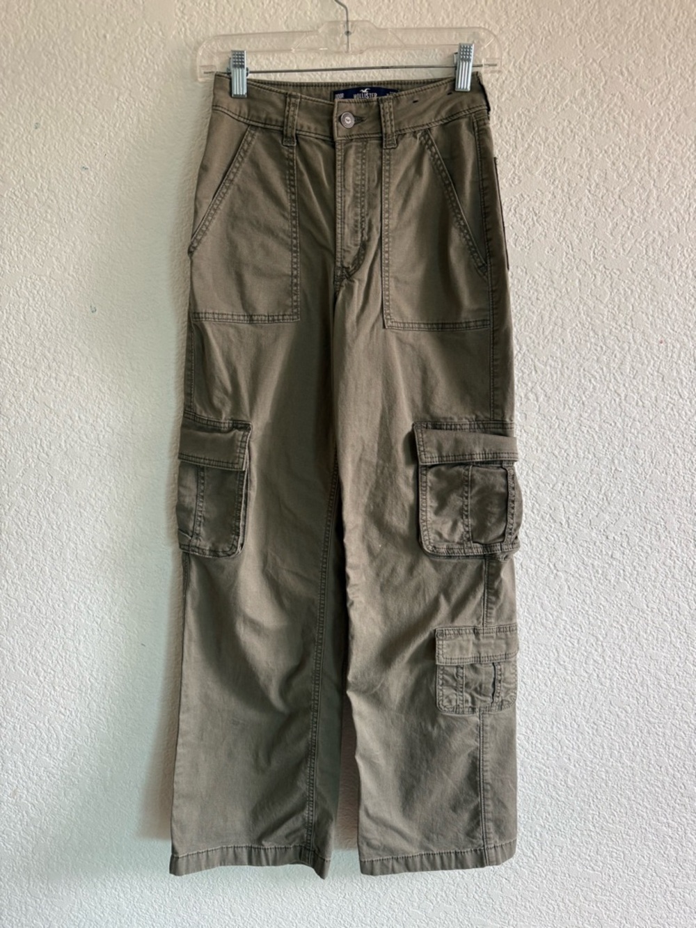 Hollister Olive Green Cargo Pants